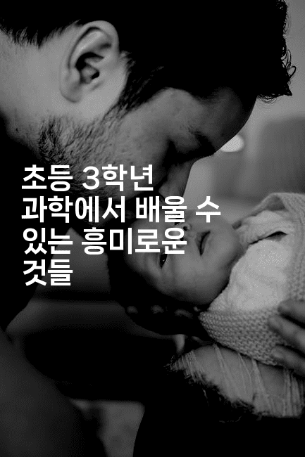 초등 3학년 과학에서 배울 수 있는 흥미로운 것들2-키티슈디